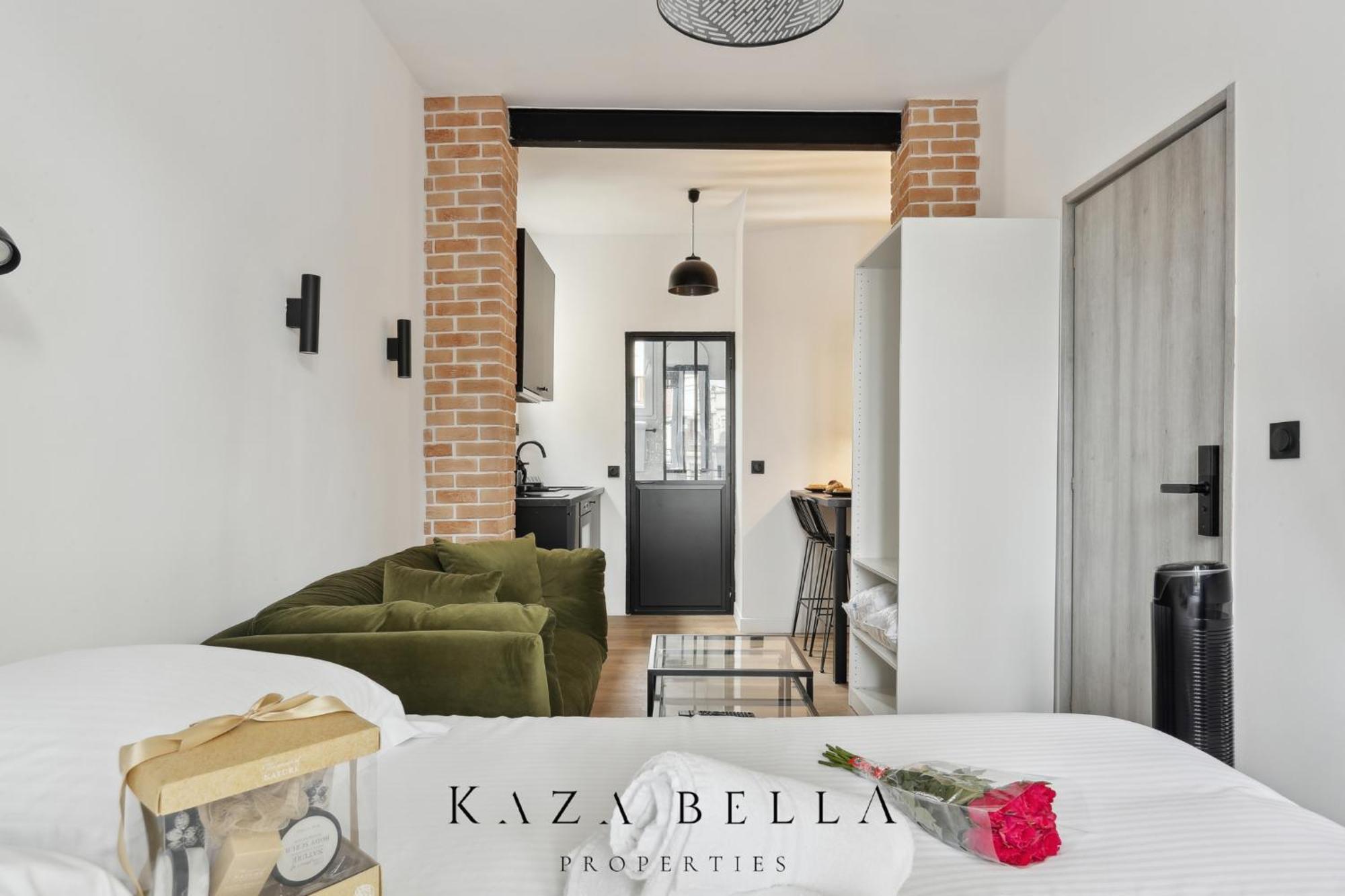Kaza Bella - Maisons Alfort 2 Cosy Studio Maisons-Alfort Exterior foto